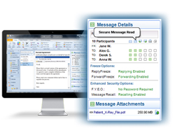 Keep confidential emails private and businesses compliant